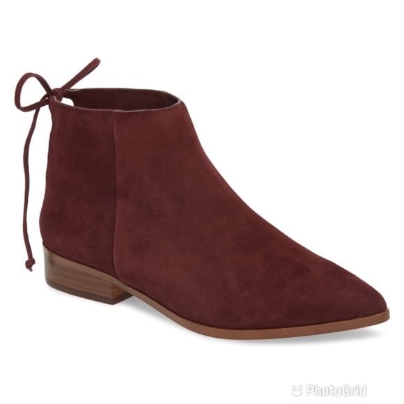 LIKE NEW ANTHROPOLOGIE Splendid Suede Booties Sz 6 - Picture 2 of 9